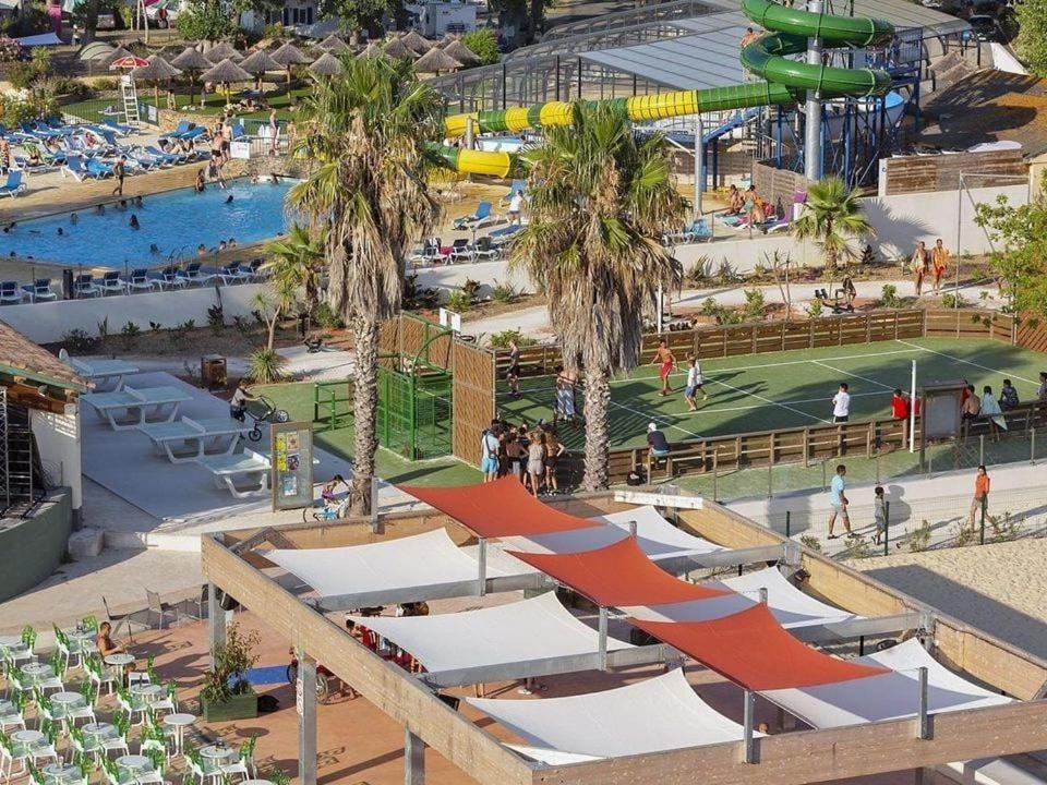 Mobilhome Lodge 3 Chambres, 500M Plage, Camp 5 Etoiles Vendres Buitenkant foto