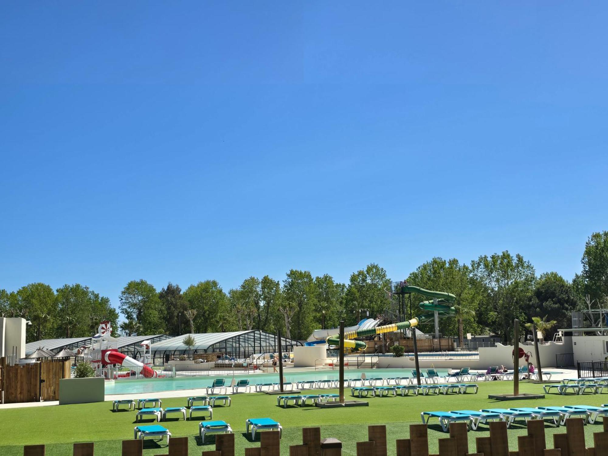 Mobilhome Lodge 3 Chambres, 500M Plage, Camp 5 Etoiles Vendres Buitenkant foto
