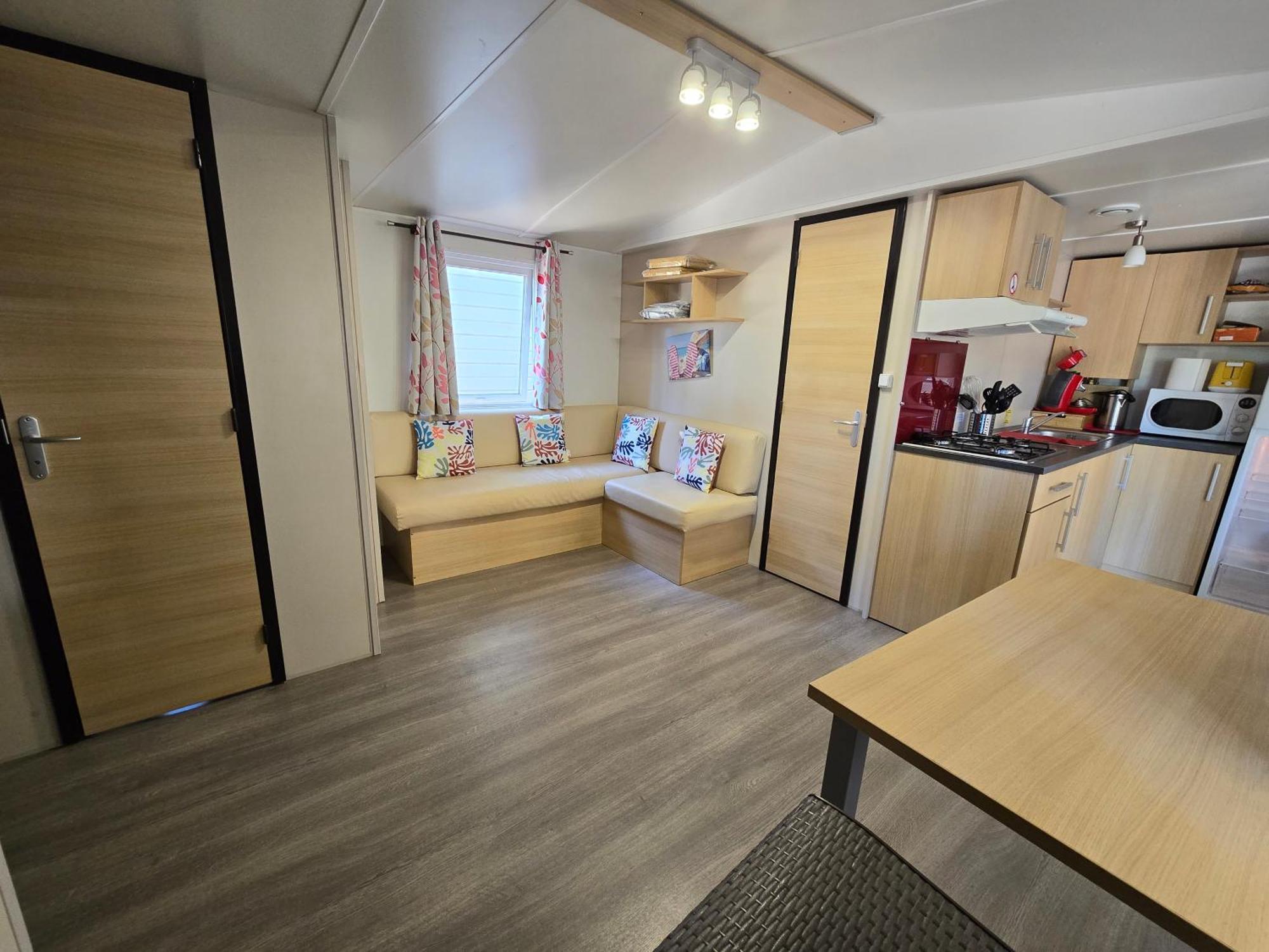 Mobilhome Lodge 3 Chambres, 500M Plage, Camp 5 Etoiles Vendres Buitenkant foto