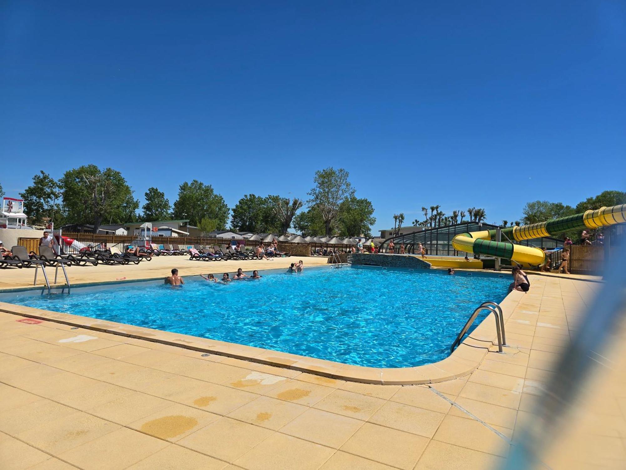 Mobilhome Lodge 3 Chambres, 500M Plage, Camp 5 Etoiles Vendres Buitenkant foto